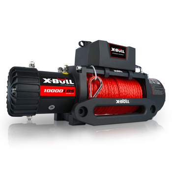 WYCIĄGARKA ELEKTRYCZNA X-BULL WINCH PRIME 10000 12V LINA SYNTETYCZNA
