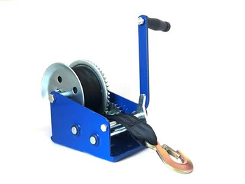 WYCIĄGARKA RĘCZNA KORBOWA WCIĄGARKA 3500lb PAS 1,6 TON