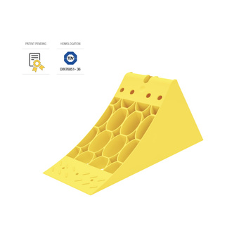 Lokhen Żółty klin pod koło E36 123mm