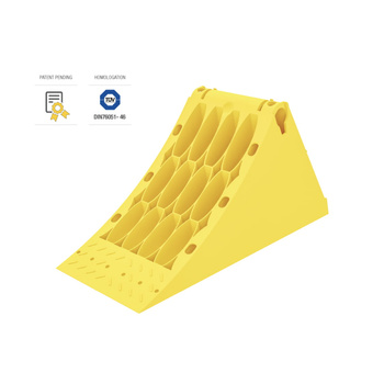 Klin pod koło Lokhen E46 160mm blokada Tir BUS