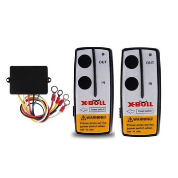 X-BULL 2x PILOT BEZPRZEWODOWY DO WYCIĄGARKI ELEKTRYCZNEJ 12V