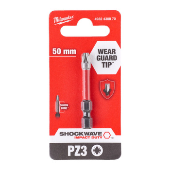 Milwaukee BIT SHOCKWAVE PZ3 50mm 1szt