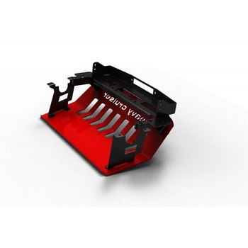 Jeep Grand Cherokee WJ / WG 1998-2004 płyta montażowa wyciągarki poszerzona z osłoną czołową