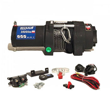 Wyciągarka elektryczna ATV Husar Winch BST S 3500lb 12V Syntetyk 1,6 T