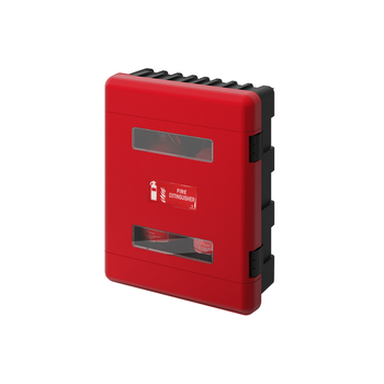 Skrzynka na dwie gaśnice Daken DUAL - 85100 + okno rewizyjne