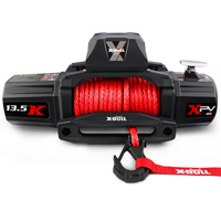WYCIĄGARKA ELEKTRYCZNA X-BULL WINCH TOUGH 13500 12V LINA SYNTETYCZNA