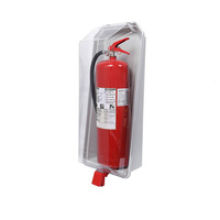 Skrzynka na gaśnicę 9-12kg Daken KRISTALL z przezroczystą pokrywą - 82290