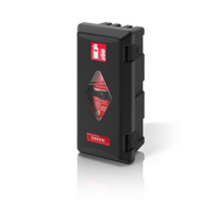 Daken szafka na gaśnicę 6kg Adamant skrzynka 82060 czarny okno rewizyjne