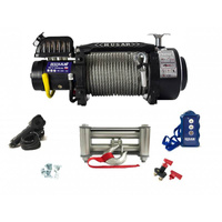 WYCIĄGARKA ELEKTRYCZNA HUSAR WINCH 16500 LBS 24V LINA STALOWA