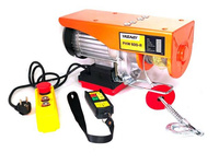 WYCIĄGARKA PIONOWA WCIĄGARKA 600 KG PILOT BEZPRZEWODOWY SUWNICA 230V 18m