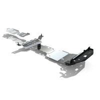 Zestaw 3w1, pakiet OFFROAD Toyota FJ Cruiser 2006-2011 aluminiowy